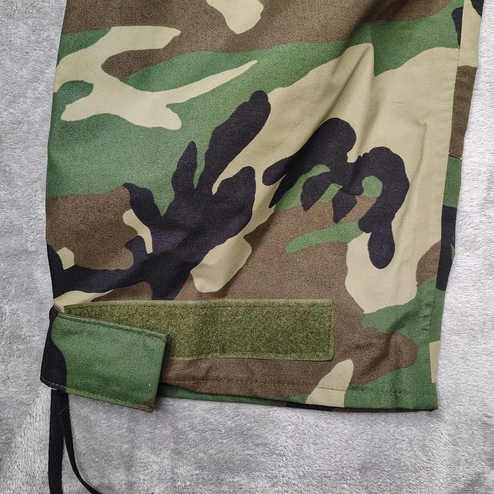 US Military Pants Men Large Short Woodland Rain Pants Gore Extended Cold Weather
